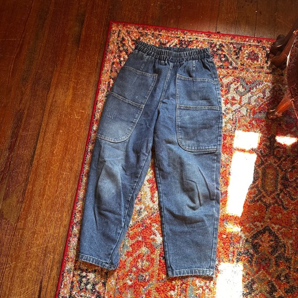 Denim - Women’s Barrel Style Blue Jeans